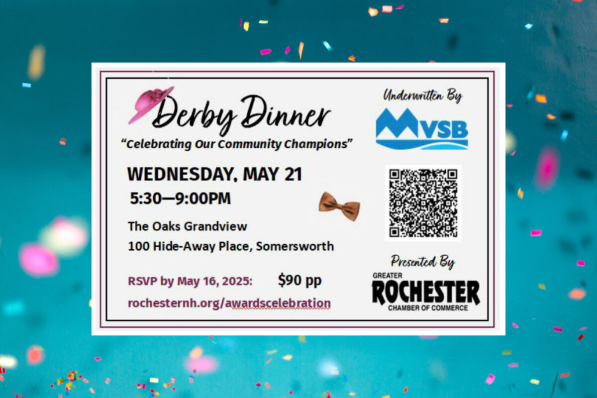 Greater Rochester Chamber of Commerce Presents 2025 “Derby Dinner: Celebrating Our Community Champions” Annual Awards Celebration