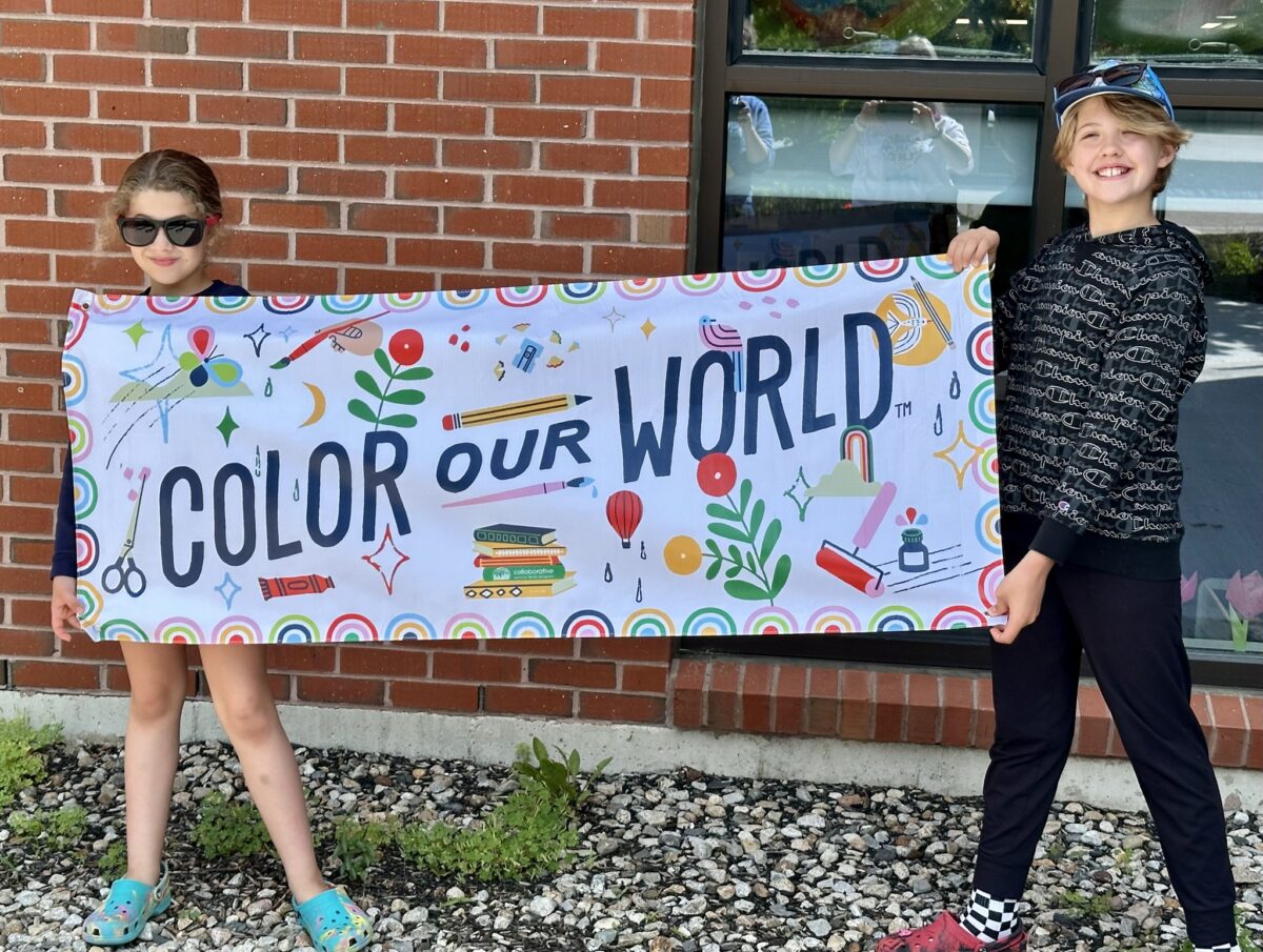 Rochester Public Library Children’s Room Celebrates Summer Reading Success with “Color Our World”