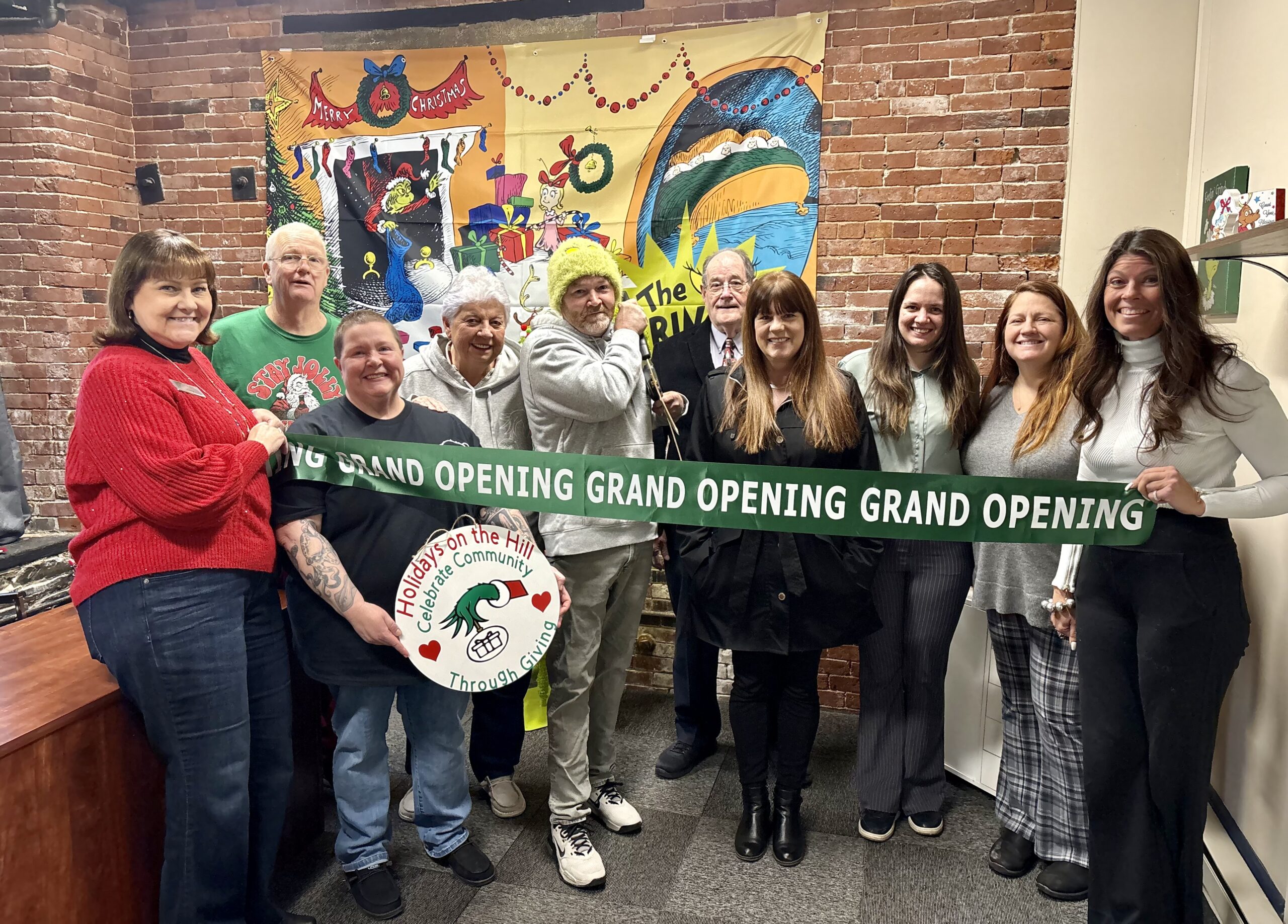 Holidays on the Hill Celebrates New Office with Ribbon Cutting in Gonic