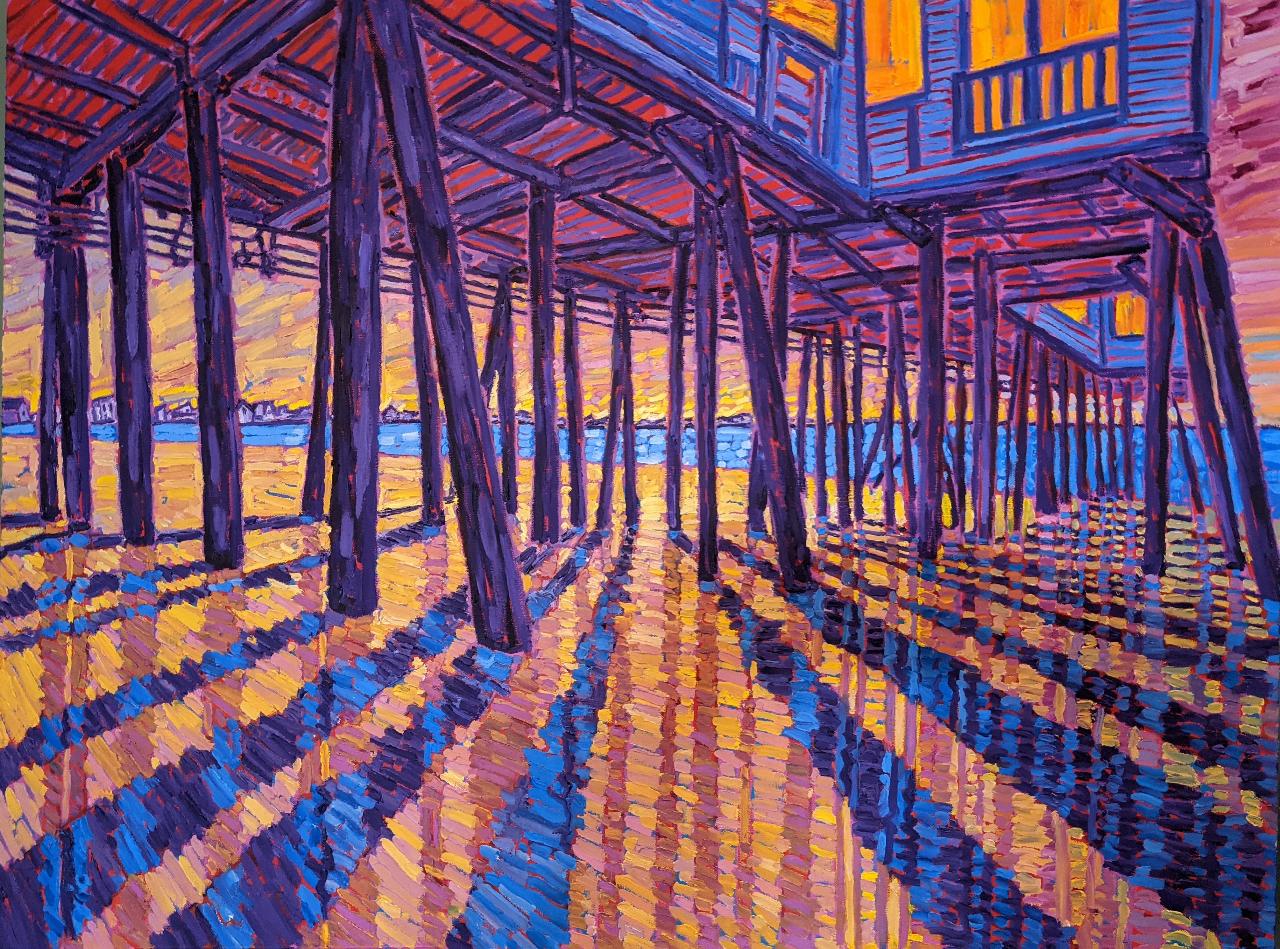 Franklin Gallery Presents “From Seaside to the City” by Local Artist Pete Weissbrod