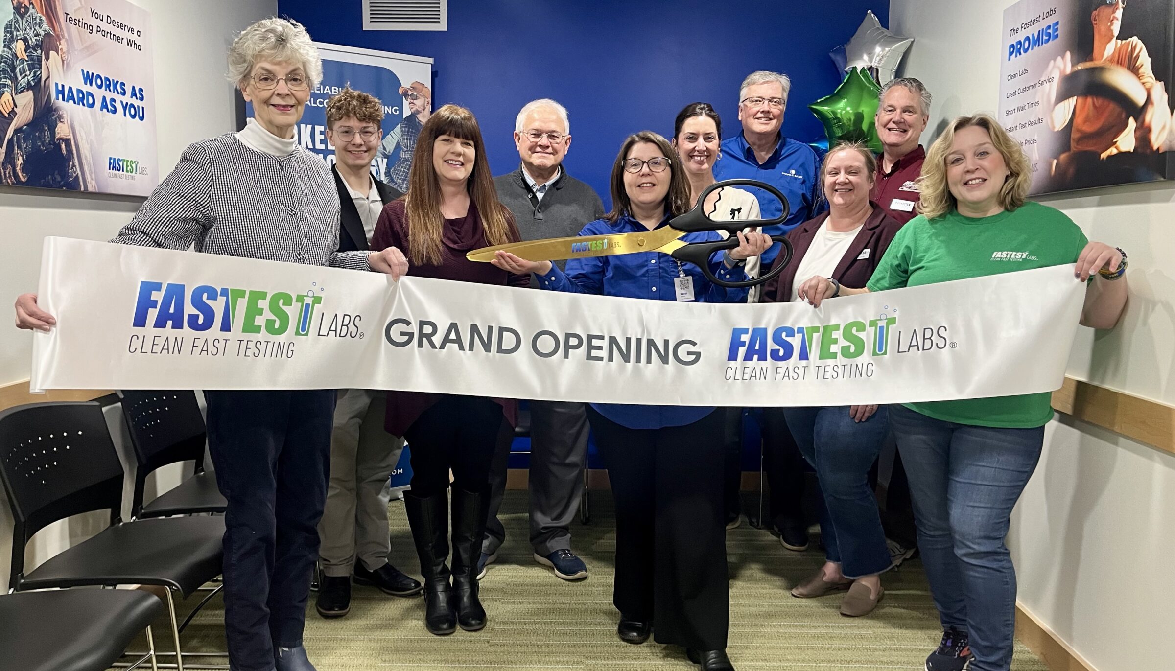 Greater Rochester Chamber of Commerce Welcomes Fastest Labs of Rochester with Ribbon Cutting