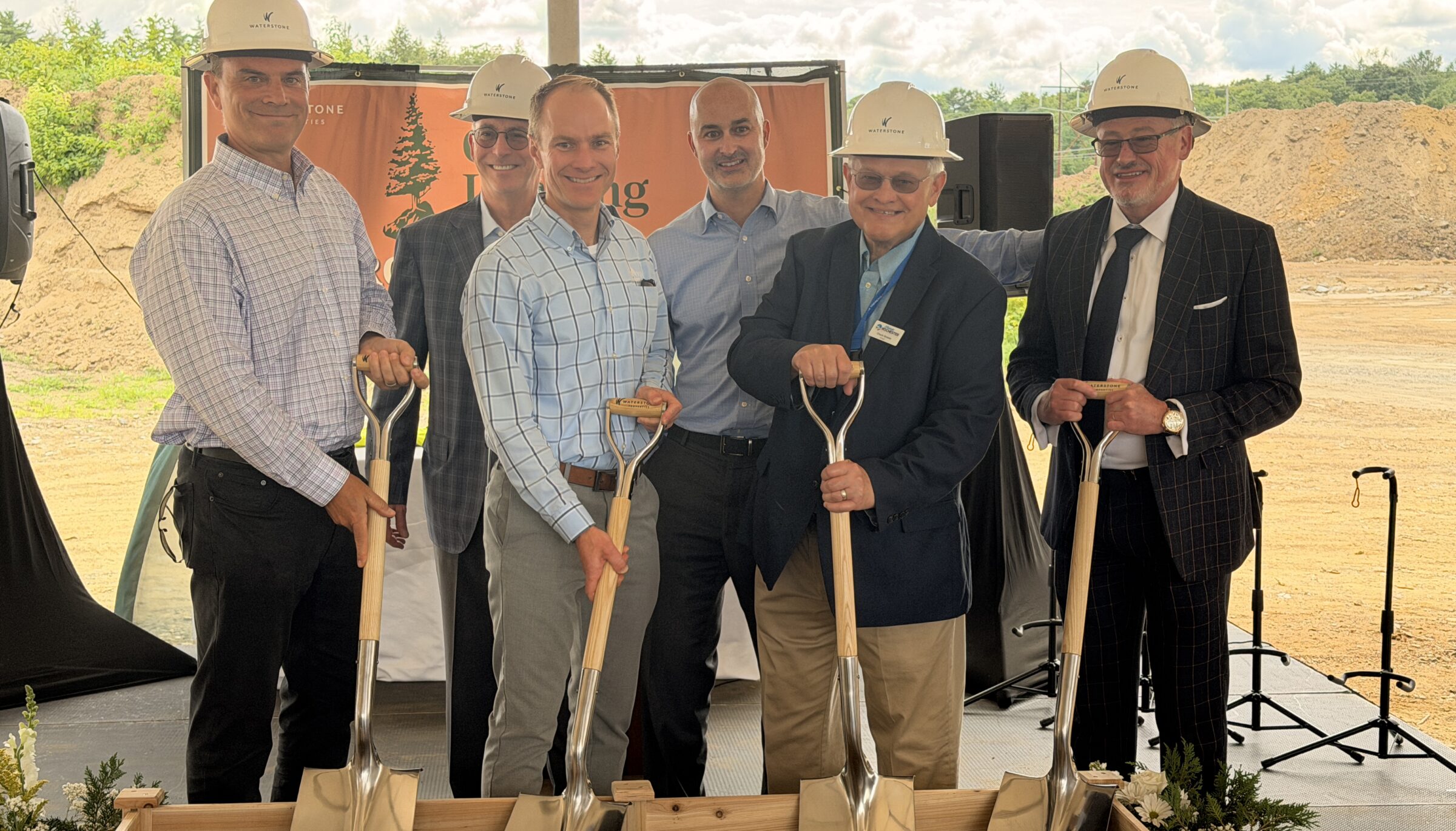 Waterstone Properties Group Breaks Ground on Cedar Landing at the Ridge